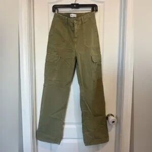 Olive Green Cargo Pants